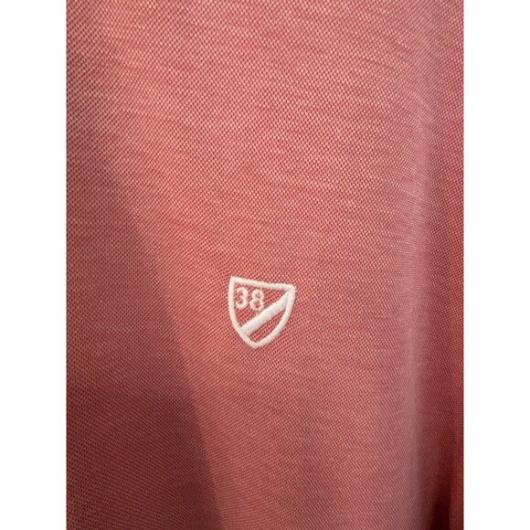 Cremieux Classics L‎ Polo Shirt Mens Cotton Blend NWT Salmon Color - Picture 4 of 7